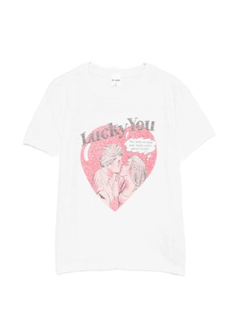 RE/DONE Re/done Lucky You T-shirt