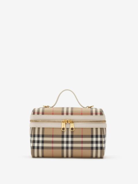 Burberry Check Vanity Bag​