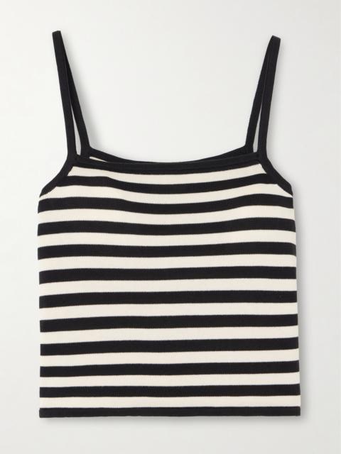 POSSE Darcy Striped Pima Cotton Tank