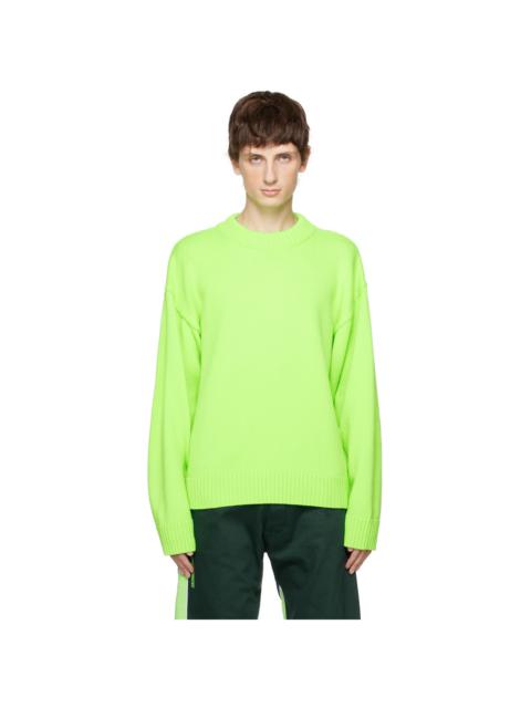 ROBYN LYNCH Green Crewneck Sweater