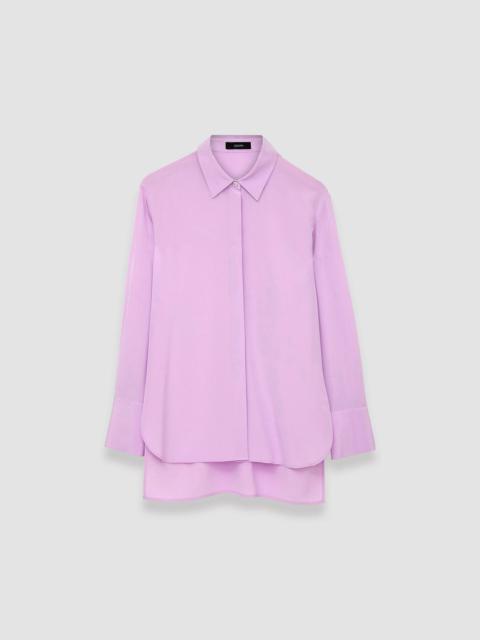 Silk Crepe de Soie Bold Blouse