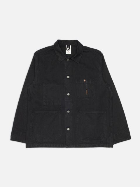 Nudie Jeans Howie Chore Jacket Duck Canvas Black
