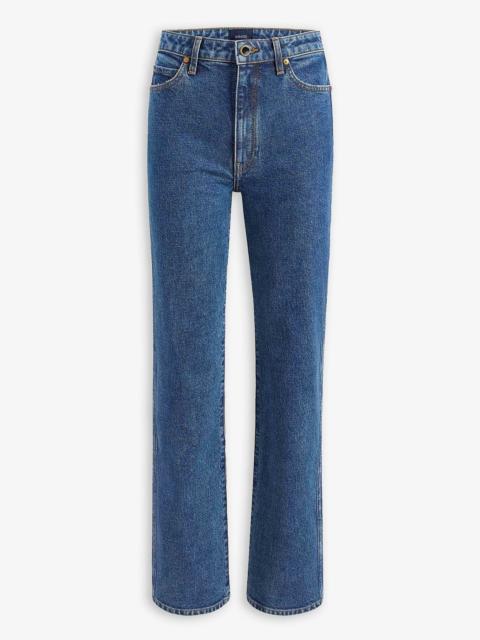 KHAITE Danielle blue stretch jeans