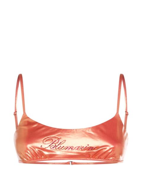 Blumarine adjustable-strap bikini top