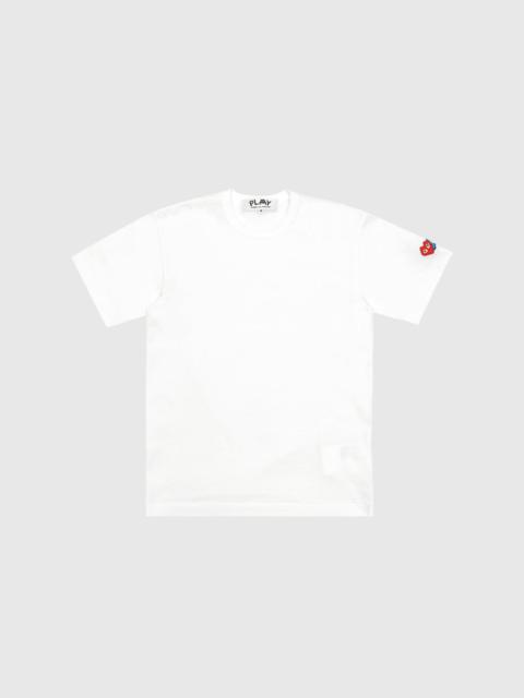 Comme des Garçons PLAY SLEEVE RED HEART S/S T-SHIRT X INVADER