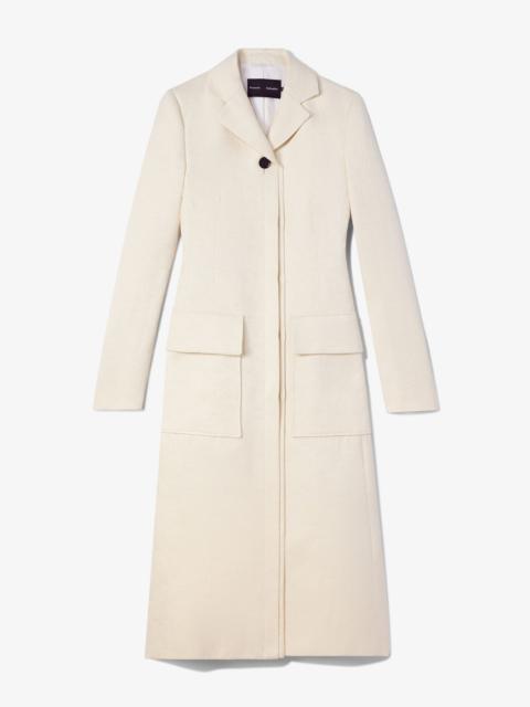 Proenza Schouler Cotton Wool Jacquard Coat