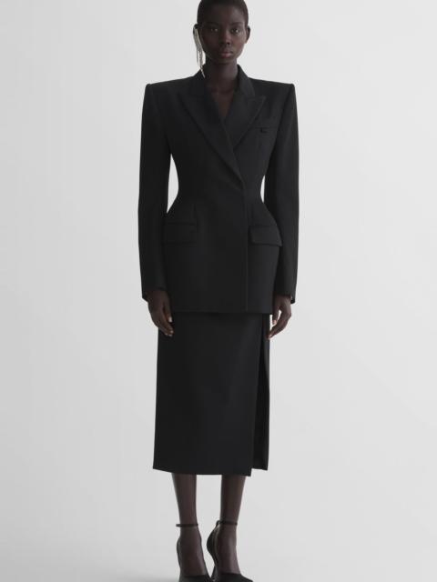 MUGLER black hourglass jacket