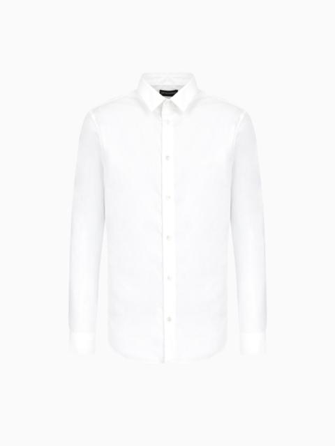 EMPORIO ARMANI Stretch nylon-blend shirt