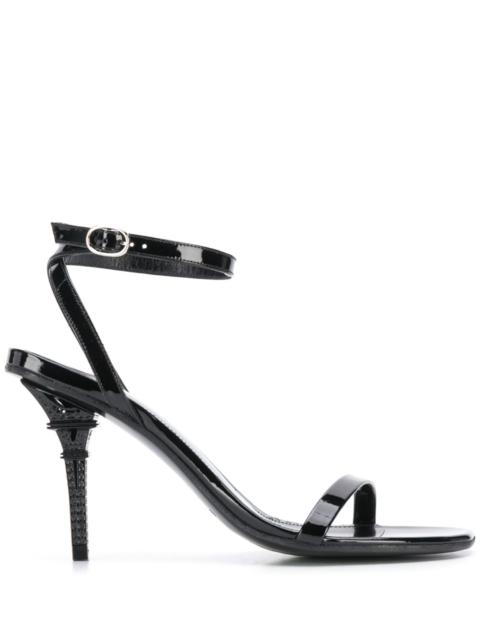 VETEMENTS Eiffel Tower ankle strap sandals