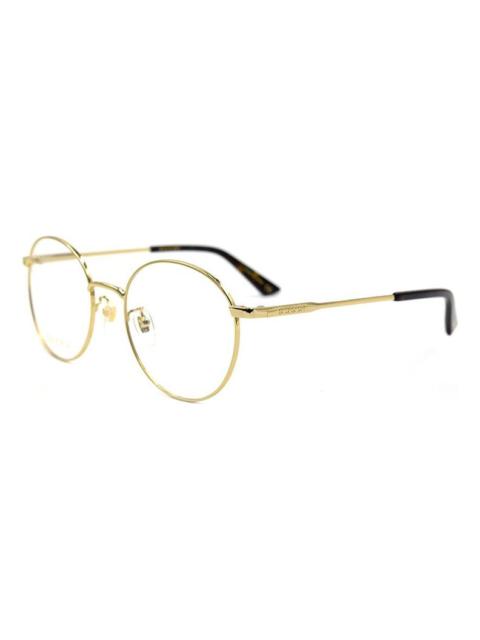 GUCCI Gucci Metallic Circular Series Business Version Optical Glasses Frame Gold Color GG0862OA-002