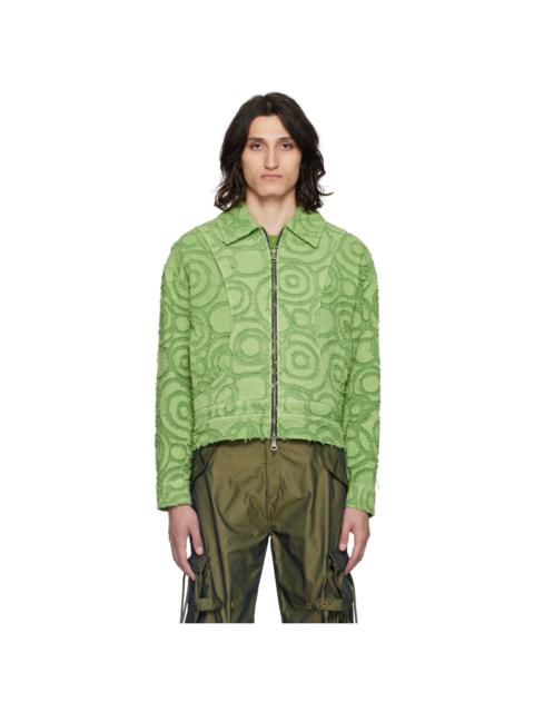 Green Burn Out Jacket