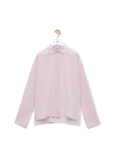 Loewe Turn-up shirt in cotton