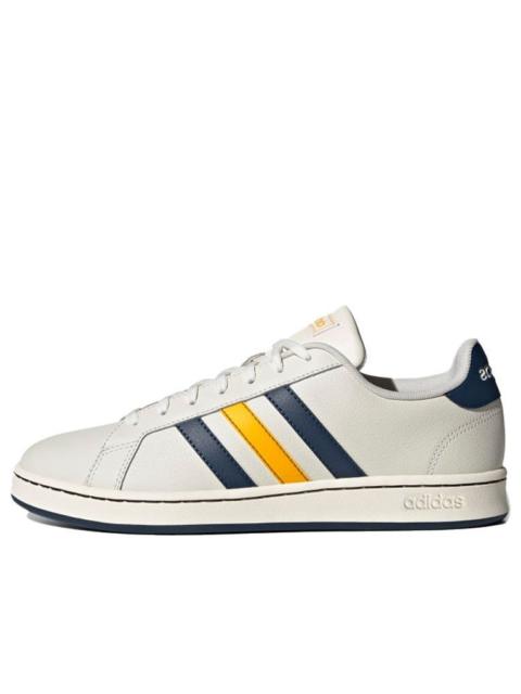 adidas adidas 네오 그랜드 코트 '화이트 블루 옐로우'FY8195