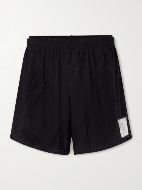 SATISFY Straight-Leg Logo-Appliqu&eacute;d 5" Space‑O&trade; Shorts
