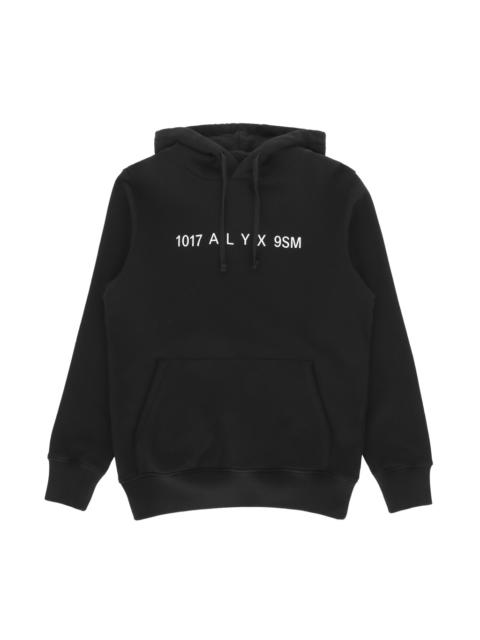 1017 ALYX 9SM COLLECTION LOGO HOODIE
