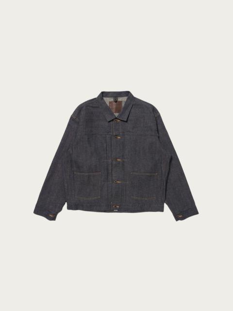 TAIGA TAKAHASHI Lot. 714 Denim Side Panel Jacket - Raw Indigo