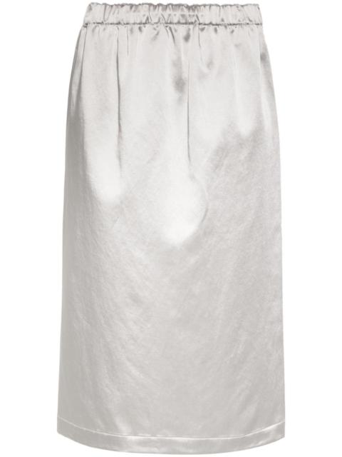 FABIANA FILIPPI Duchesse satin skirt