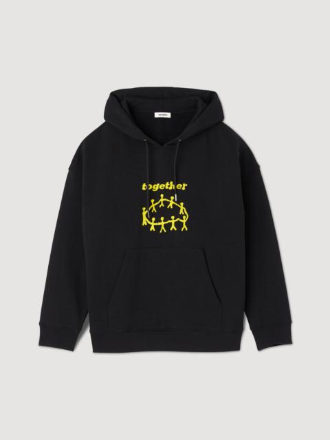Sandro HOODIE TOGETHER