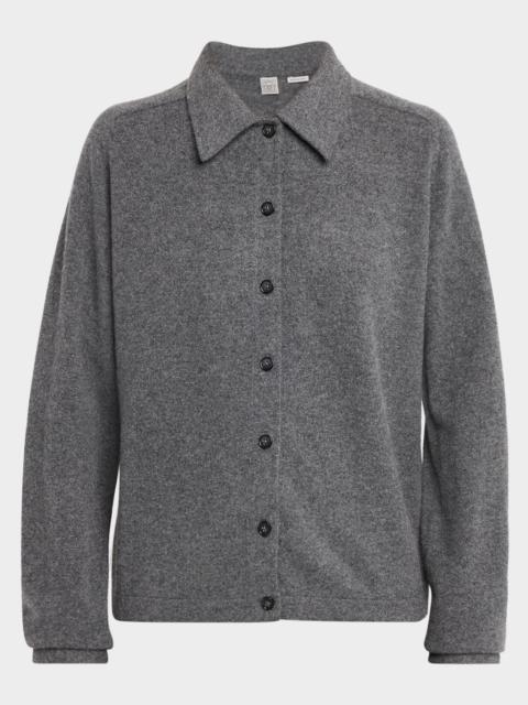 TOTEME Raglan-Sleeve Cashmere Cardigan