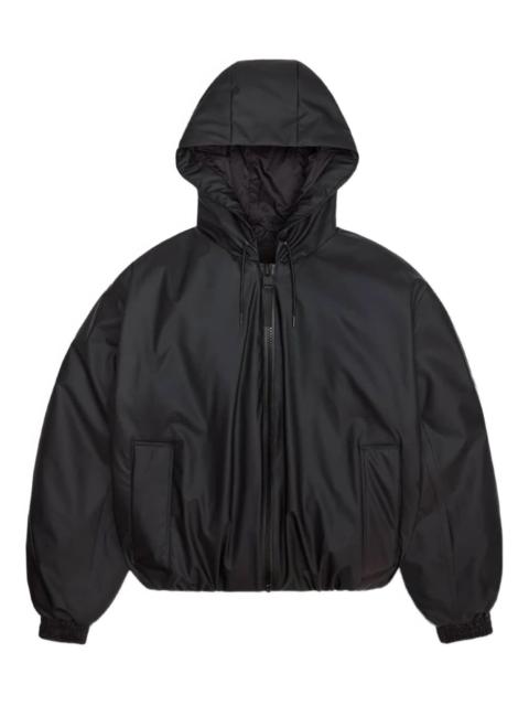 RAINS zipped hooded jacket