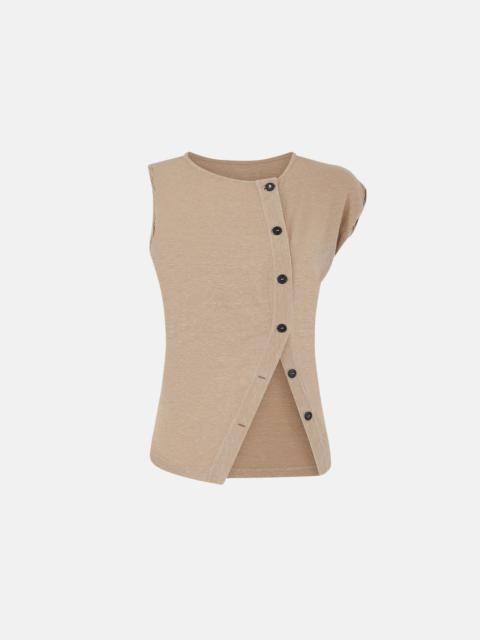 THE ATTICO BEIGE TOP