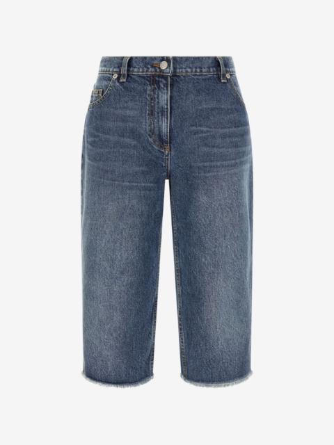 MAGDA BUTRYM low-waisted frayed jeans