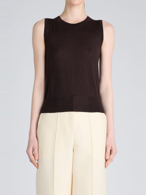 ADAM LIPPES Ava Top - Espresso