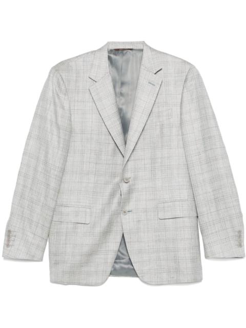 Canali checked blazer