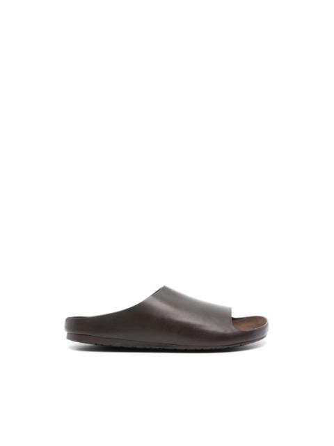 Loewe Lago leather sandals