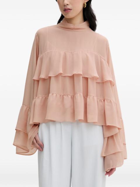 GESTUZ GZchiffany high-neck blouse