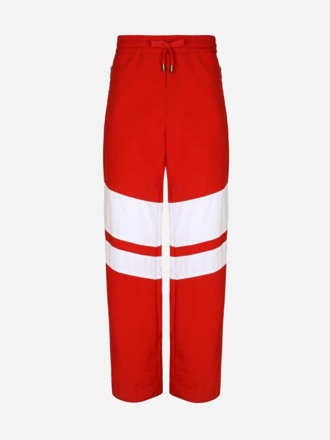 Dolce & Gabbana Cordura pants with branded side bands