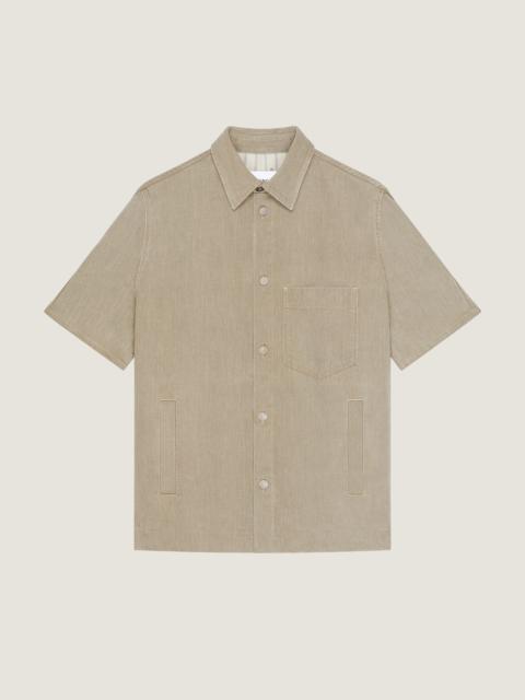 Givenchy SHIRT IN BEIGE DENIM