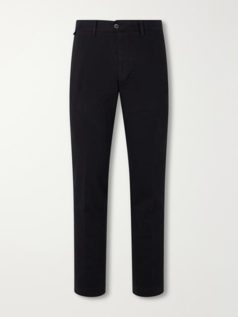 SLOWEAR Incotex Straight-Leg Cotton-Blend Twill Trousers