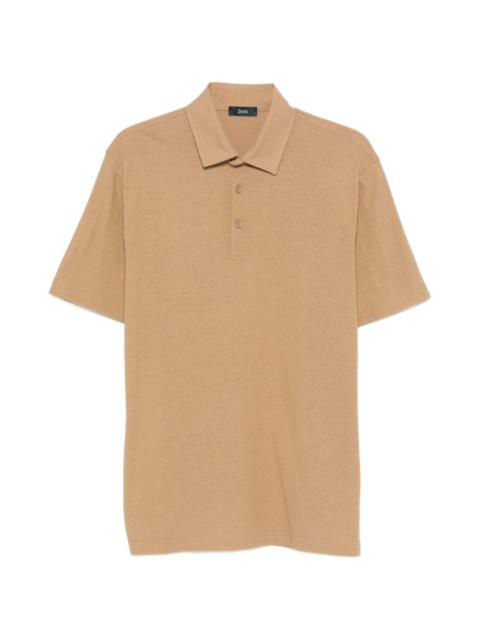 Herno button polo shirt