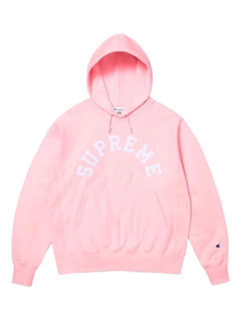 Supreme x Champion® logo-print hoodie