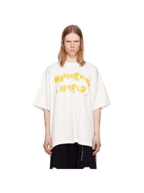 MASTERMIND WORLD White MW Oversized Stay T-shirt