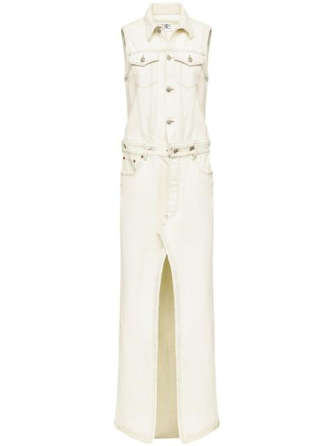 MM6 Maison Margiela denim maxi dress
