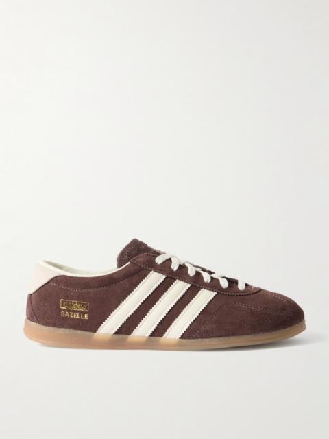 adidas Originals Gazelle Lo Pro Leather-trimmed Suede Sneakers