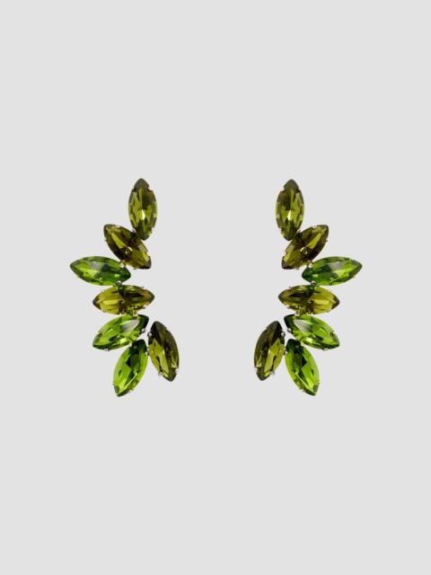 Erdem CRYSTAL EARRINGS