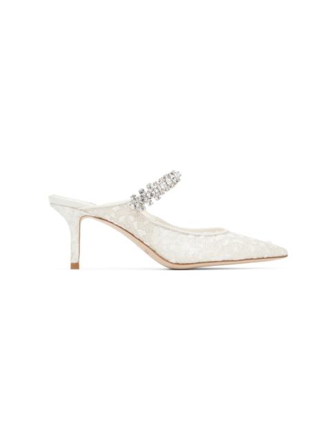 JIMMY CHOO Off-White Bing 65 Heels