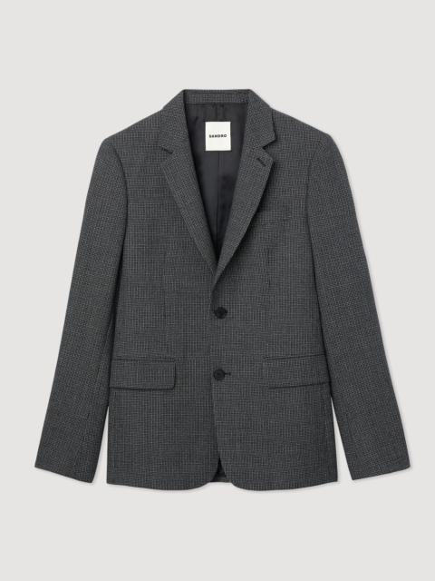 Sandro Virgin wool suit jacket
