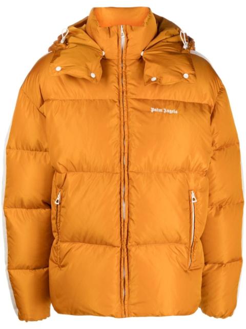 Palm Angels logo-print padded jacket