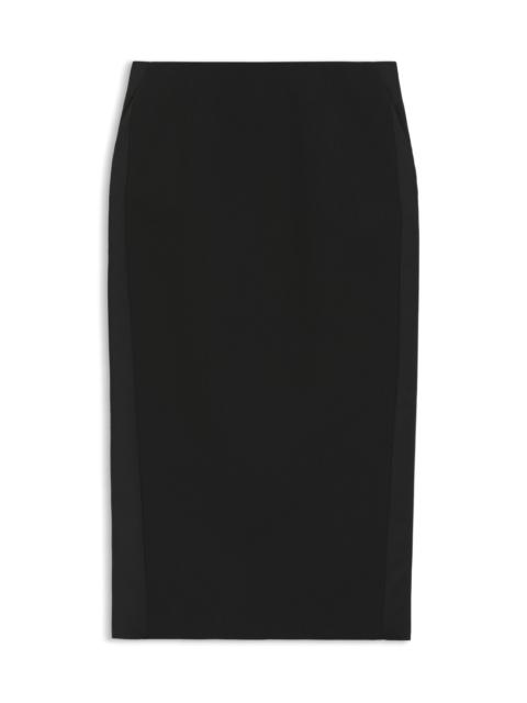 HUGO HUGO X ENTIRE STUDIOS MIXED-MATERIAL PENCIL SKIRT