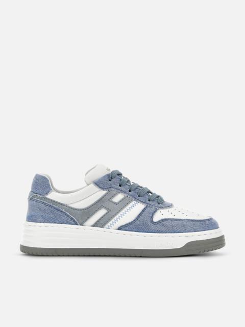 Sneakers Hogan H630 Light Blue White