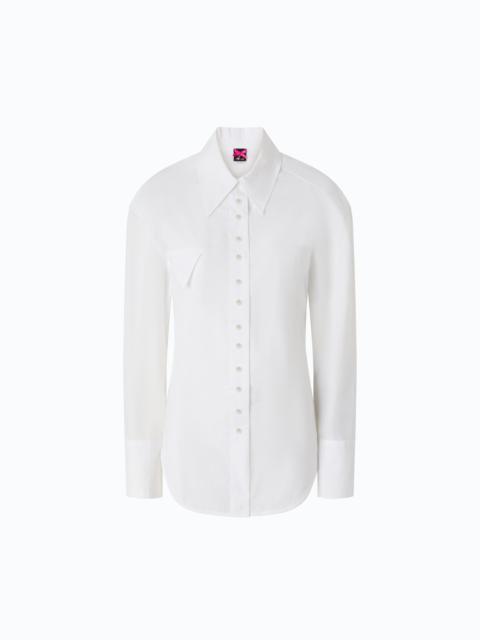 PINKO SLIM-FIT SHIRT WITH DRAWSTRING