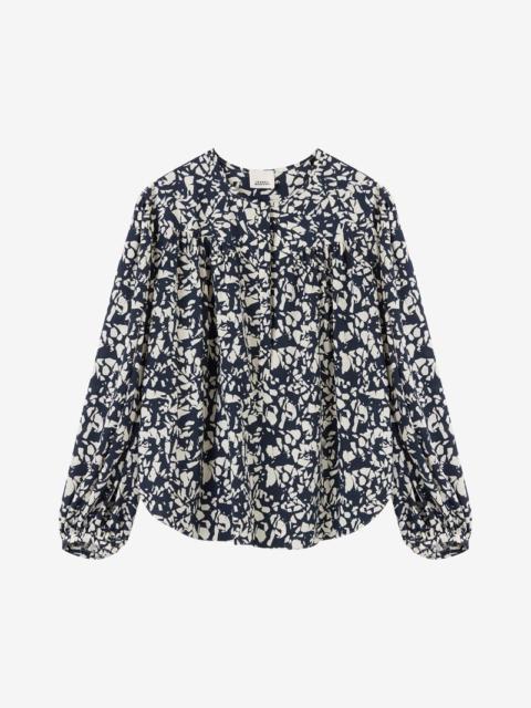 Isabel Marant BRUNILLE SILK TOP