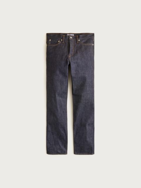 J.CREW Wallace & Barnes straight-fit jean in Japanese raw selvedge denim