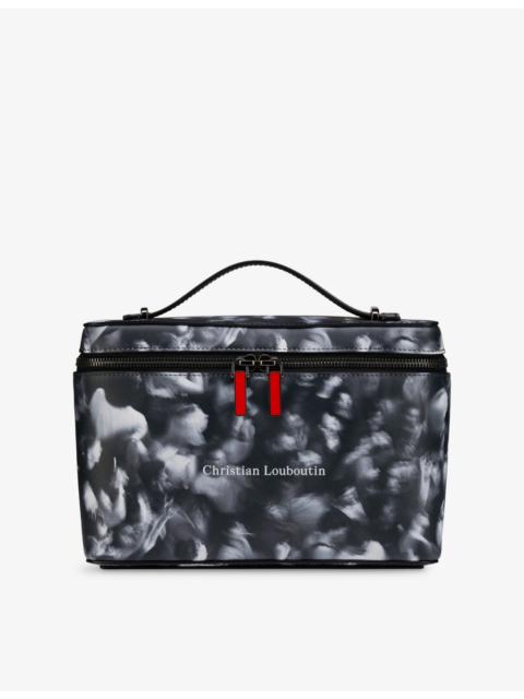 Christian Louboutin Tactical Printed Leather Crossbody Bag