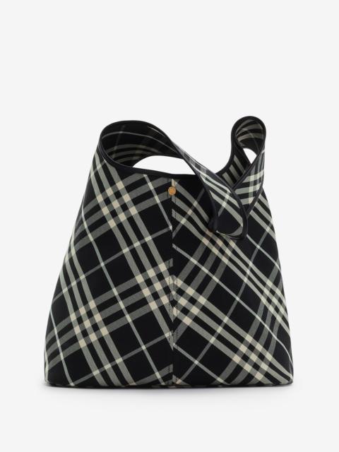 Burberry Large Check Shoulder Bag