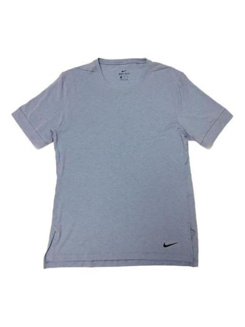 Nike Nike Dri-Fit Transcend Short Sleeve T-Shirt 'Blue' AJ8797-460